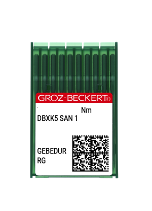 AGUJAS DBXK5 RG GEBEDUR san1 10 uds